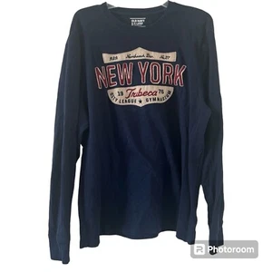 Old Navy New York Tribeca Sweatshirt Blue Size XL Unisex Long Sleeve - Picture 1 of 9