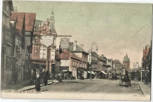 CKA vor 1919 Postkarte, High Street, Tunbridge Wells, Kent - Bild 1 von 1