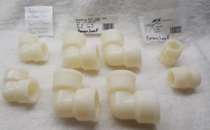 Elbow & Nipple Pipe Fittings 3/4", 1", Threaded Nylon FPT MPT Lot of 8 C85 - Picture 1 of 5