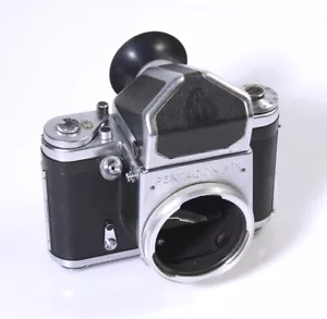 PENTACON SIX + VOLNA-3 2,8/80mm MC MOYEN FORMAT 6x6 FILM 120 - Imagen 1 de 10