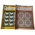 Lot 2 Quiltmaker Magazine Fall Winter 1984 & 1985 Goose cover crafting sewing