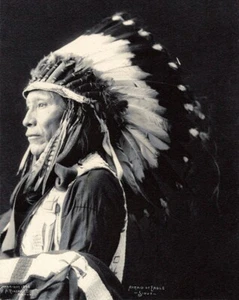 Afraid of Eagle Native American, Indian, Old West 8"x 10" Photo 22 - Picture 1 of 2