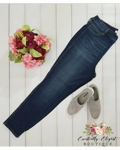 Cello High Rise Skinny Jeans - Dark Denim - Plus Size - Bild 1 von 6