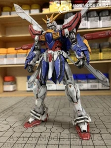 AeroModelBuild God Gundam (Shadow Aging) Built & Painted RG 1/144 Model Kit - Picture 1 of 10