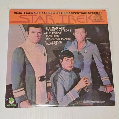 Star Trek- 4 Exciting Action-Adventure Stories Trained Meteors Peter Pan #8236 - Image 1 of 4