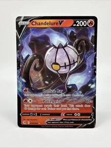Pokémon TCG Chandelure V Fusion Strike 039/264 Holo Ultra Rare - Picture 1 of 2