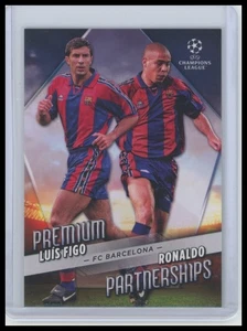 2022-23 Topps UEFA #PP-8 Luís Figo / Ronaldo Premium Partnerships - Foto 1 di 2