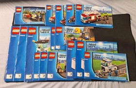 lot 16 of lego city building instructions Mostly Lego Police