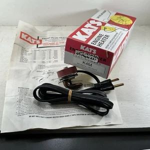 Neu Kats Froststecker Heizung 38 mm 400 Watt passt John Deere 2040 5400 5220 2255 K4M - Bild 1 von 9