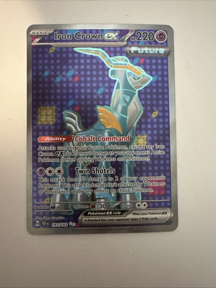 Iron Crown ex 191/162 Sv05: Temporal Forces Holo - Image 1 of 4