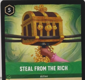 Steal From The Rich - The First Chapter - 97/204 - singles - Lorcana - Picture 1 of 6