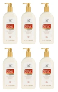 6 Pack Equate Therapeutic Diabetic Lotion Dry Skin Fragrance-Free Size 13 oz ea - Picture 1 of 23