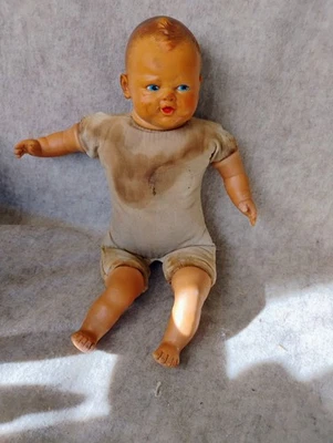 Vintage Arranbee R&B Rubber or Vinyl Cloth Body Baby 15" TLC - Image 1 of 3