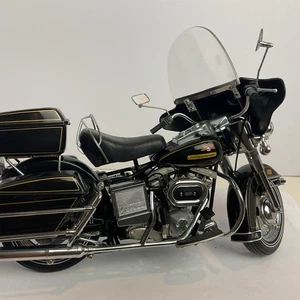 FRANKLIN MINT PRECISION MODELS HARLEY DAVIDSON 1976 ELECTRA GLIDE 1/10 SCALE - Picture 1 of 15