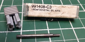 Carbide Dovetail  End Mill - 4°, Cutter  1/8Diameter-  USA Harvey Tool - Picture 1 of 5