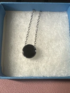 Touchstone Jet Ice Necklace -NIB - Free Shipping - Picture 1 of 6
