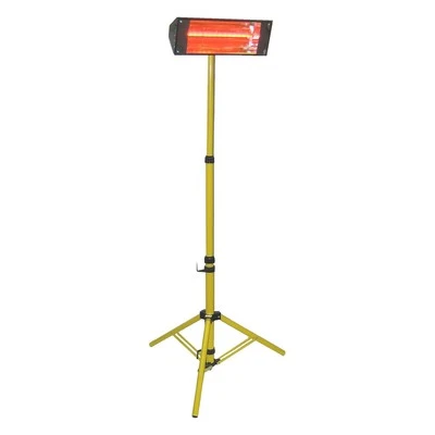 Lampada riscaldante ad infrarossi IP20 Base Treppiedi 1500W 140h cm Art-Eco - Immagine 1 di 4