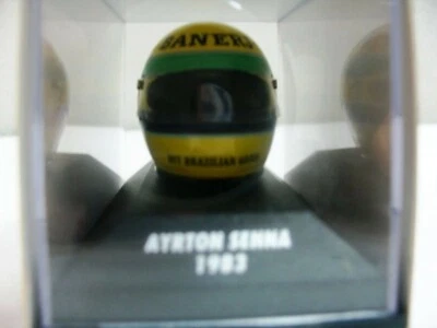 WOW EXTREMELY RARE Helmet Senna 1983 Bell Ralt RT3 Champion F3 1:8 Minichamps - Image 1 of 3