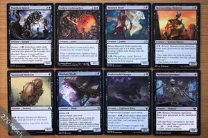 Set 8 Black Graveyard Recursion Creatures *NM* Magic MTG Reassembling Skeleton - Picture 1 of 2