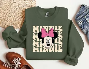 Minnie Mouse Sweatshirt, Family Trip 2025 Hoodie, Family Matching Crewneck - Picture 1 of 10