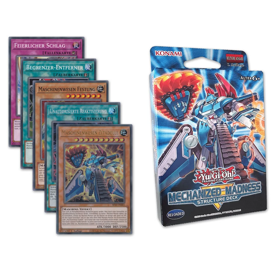Yu-Gi-Oh! Structure Deck Mechanized Madness - Einzelkarten SR10 - 1. Auflage DE - Bild 1 von 1