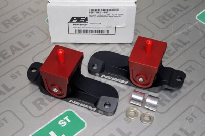 Perrin Mount Kit Black/Red for Subaru BRZ FR-S 86 13-20 WRX 02-21 STI 04-21 - Image 1 of 4