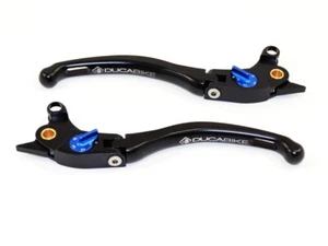 Ducabike Ducati Folding Brake Clutch Levers GP1 - Monster 900 2000-2002 - Bla... - Picture 1 of 1