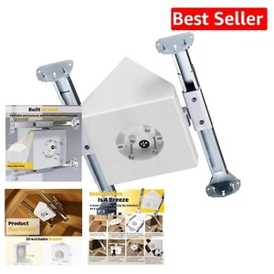 Adjustable Ceiling Fan Mounting Box - Fits Cathedral Ceiling Angles Up to 80° - Picture 1 of 9