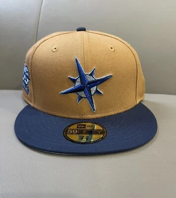 Seattle Mariners New Era Hat Club 20th Anniversary MLB Fitted Cap Hat 7 5/8 - Image 1 of 4