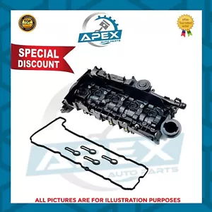 CYLINDER HEAD ROCKER VALVE COVER + GASKET FOR BMW B47 D20 1 3 5 X3 X5 2.0 DIESEL - Picture 1 of 1
