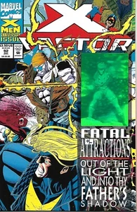 Marvel Comics 1993 X-Factor #92 Havok Hologramm Kartencover: Künstler Joe Quesada - Bild 1 von 12