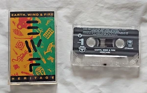 Vintage 1990 Earth, Wind & Fire Heritage Cassette Tape - FREE SHIPPING!!! - Picture 1 of 3