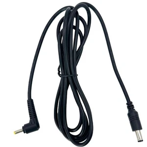 5.5mm x 2.1mm Male to 4.0mm x 1.7mm Male Angled CCTV Camera LED DC Power Cable - Picture 1 of 11