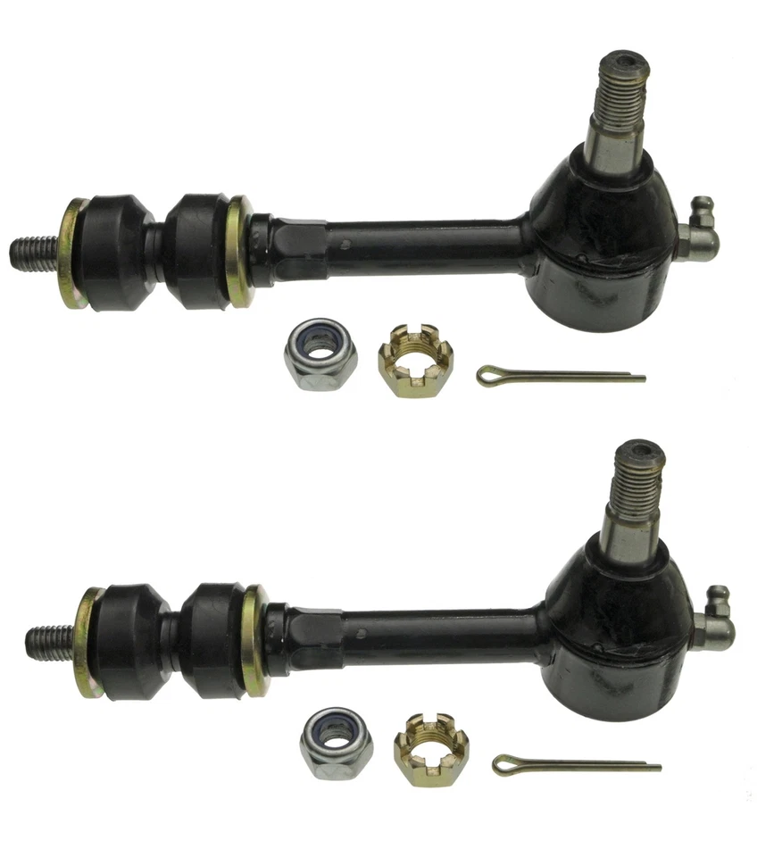 Juego de 2 pares de eslabones de barra estabilizadora delantera para Dodge Ram 3500 1995-99 tracción trasera Moog Foto 1 de 1