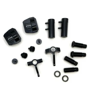 STRC Aluminum Option Parts pack for Associated MT12 Monster Truck, CR12 Tioga BK - Picture 1 of 5