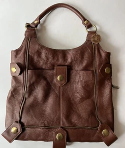 Bolso de silla de montar vintage de cuero guijarros APC ampliable - Imagen 1 de 21