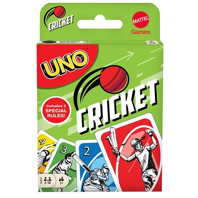 Mattel Uno Cricket Card Game Brand new sealed Mattel Games flavour of cricket - Image 1 of 4
