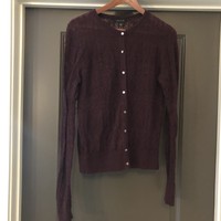 Loft Ann Taylor Sweater Women’s Size Small Purple