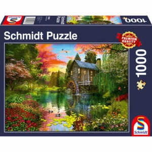 Schmidt Juegos El Molino de Agua Puzzle Estándar Puzzle Adulto 1000 Piezas - Imagen 1 de 2