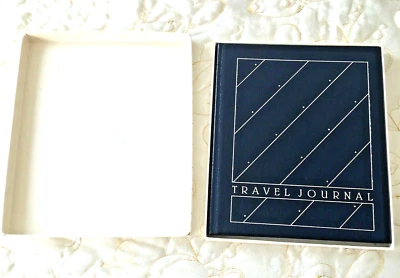 Hallmark World Travel Journal ~ NIB ~ Hardcover w/ World Map, Itinerary  - Image 1 of 4