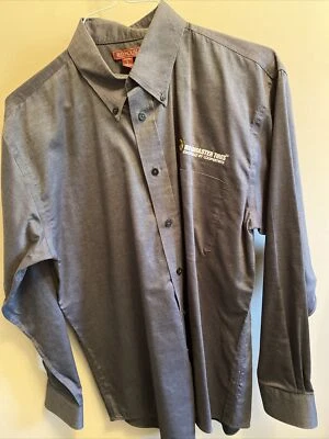 Men’s Roadmaster Tires Button Down Shirt Size Large Foto 1 de 4