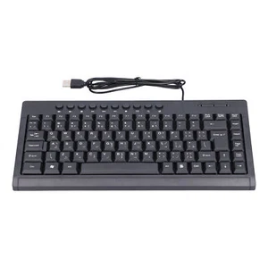 (Arabic)Exquisite Craftsmanship Durable 87 Keys Wired Keyboard For Home For - Picture 1 of 24