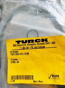 TURCK FSFD CBC5 572-0.5M / FSFDCBC55720.5M (BRAND NEW) - Picture 1 of 1