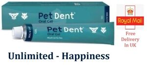 Pet dent Oral Gel For Dog & Cat 60g - Free Delivery In UK