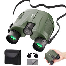 Selvim Compact Binoculars Adults Kids 10x25 Small Binocular with BAK4 Waterproof