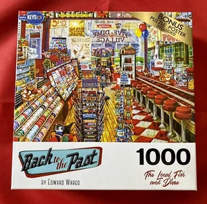 Rompecabezas Back to the Past The Local Five and Dime 1000 piezas 20" x 27" - Imagen 1 de 5