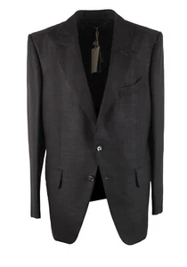 TOM FORD Atticus Silk Black Sport Coat Size 54 / 44R U.S. Jacket Blazer New ... - Picture 1 of 7