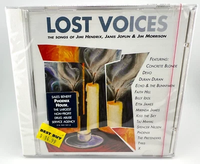 Lost Voices : Songs of Hendrix, Joplin, Morrison by Various [RARE NEW CD + Hype] Foto 1 de 4