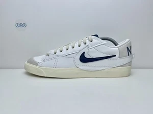 Entrenadores de cuero Nike Blazer Low 77 Jumbo SE para hombre vintage retro vela blanca - Imagen 1 de 18