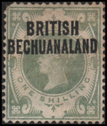 Bechuanaland #37 MH Cover